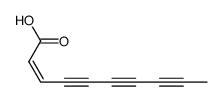 (Z)-2-Decene-4,6,8-triynoic acid结构式