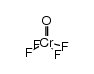 chromium(VI) tetrafluoride oxide Structure