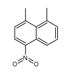 1,8-methyl-4-nitronaphthaldehyde结构式