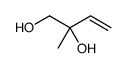 2-methylbut-3-ene-1,2-diol结构式