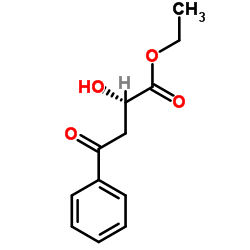 Ethyl (2S)-2-hydroxy-4-oxo-4-phenylbutanoate Structure