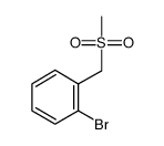 1-BROMO-2-(METHYLSULFONYLMETHYL)BENZENE Structure