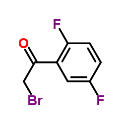 2-Bromo-1-(2,5-difluorophenyl)ethanone Structure
