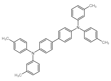 N,N-双(3-甲基苯基)-N,N-双(4-甲基苯基)-1,1-联苯-4,4-二胺结构式