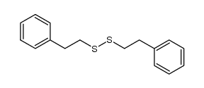 bis(2-phenylethyl) disulphide Structure