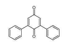 2,6-diphenylcyclohexa-2,5-diene-1,4-dione结构式
