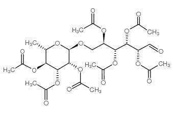 七乙酸芸香糖酯结构式