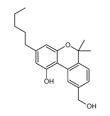 9-(hydroxymethyl)-6,6-dimethyl-3-pentylbenzo[c]chromen-1-ol Structure