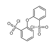 2-(2-chlorosulfonylphenoxy)benzenesulfonyl chloride Structure