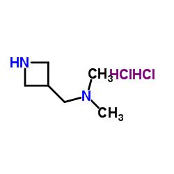 3-(二甲胺基甲基)吖啶二盐酸盐结构式