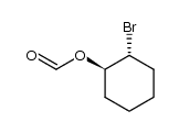 trans-formic acid 2-bromocyclohexyl ester结构式