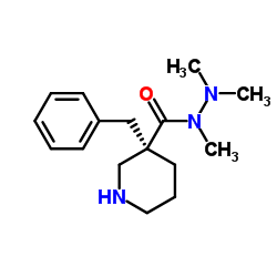 (3R)-3-苄基-3-哌啶甲酰三甲基肼图片