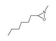 3-hexyl-2-methyl-oxaziridine结构式