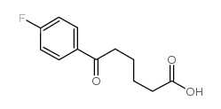 6-(4-fluorophenyl)-6-oxohexanoic acid结构式