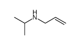 N-烯丙基-N-异丙胺结构式