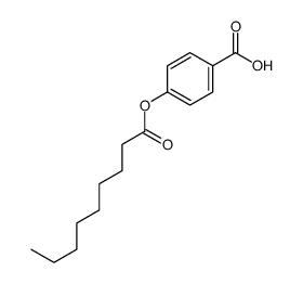 4-nonanoyloxybenzoic acid结构式