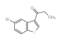 3-Propanoyl-5-bromo-benzo[b]thiophene Structure