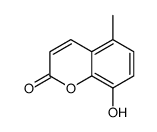 8-羟基-5-甲基-2H-吡喃-2-酮结构式