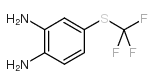 4-三氟甲硫基-1,2-苯二胺结构式