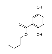 butyl 2,5-dihydroxybenzoate Structure