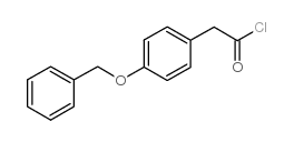 4-苄氧基苯乙酰氯结构式