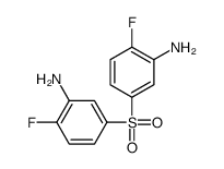 3,3'-二氨基-4,4'-二氟二苯砜结构式