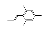 1,3,5-trimethyl-2-(prop-1-en-1-yl)benzene结构式