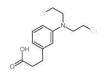 HYDROCINNAMIC ACID, m-(BIS(2-CHLOROETHYL)AMINO)- picture