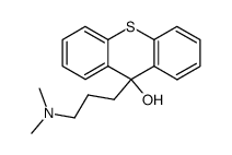 9-(3-dimethylamino-propyl)-thioxanthen-9-ol Structure