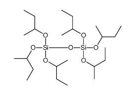 tributan-2-yl tri(butan-2-yloxy)silyl silicate Structure