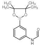 3-(Formylamino)phenylboronic acid pinacol ester Structure