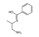 N-(1-氨基丙烷-2-基)苯甲酰胺结构式