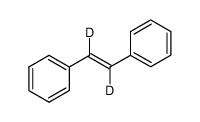 反式-1,2二苯乙烯-D2结构式
