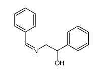 2-(benzylideneamino)-1-phenylethanol Structure