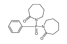 1-[(2-oxoazepan-1-yl)-phenylphosphoryl]azepan-2-one Structure