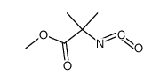 2-isocyanato-2-methylpropanoic acid methyl ester Structure