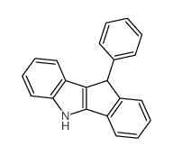 Indeno[1,2-b]indole, 5,10-dihydro-10-phenyl-结构式