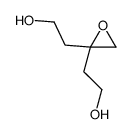 2-[2-(2-hydroxyethyl)oxiran-2-yl]ethanol结构式