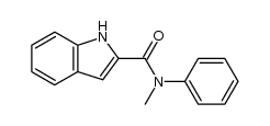 N-methyl-N-phenyl-1H-indole-2-carboxamide Structure