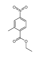 Benzoic acid, 2-Methyl-4-nitro-, ethyl ester结构式