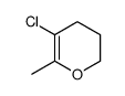 5-chloro-6-methyl-3,4-dihydro-2H-pyran结构式