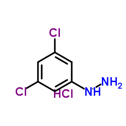 3,5-二氯苯肼盐酸盐结构式