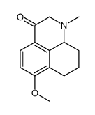 1-[8-(dimethylamino)-4-methoxy-5,6,7,8-tetrahydronaphthalen-1-yl]ethanone Structure