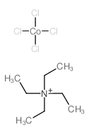 四乙基钴四乙基铵(II)结构式