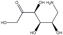 6-氨基-6-脱氧-D-果糖结构式
