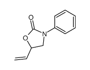 3-Phenyl-5-vinyl-1,3-oxazolidin-2-one结构式