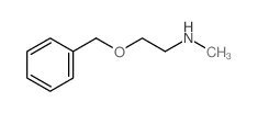 2-(苄基氧基)-N-甲基乙烷-1-胺结构式