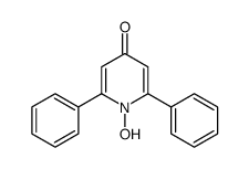 1-hydroxy-2,6-diphenylpyridin-4-one Structure