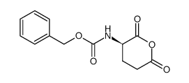[(3R)-Tetrahydro-2,6-dioxo-2H-pyran-3-yl]-carbamic Acid Phenylmethyl结构式