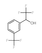 Benzenemethanol, a,3-bis(trifluoromethyl)- Structure